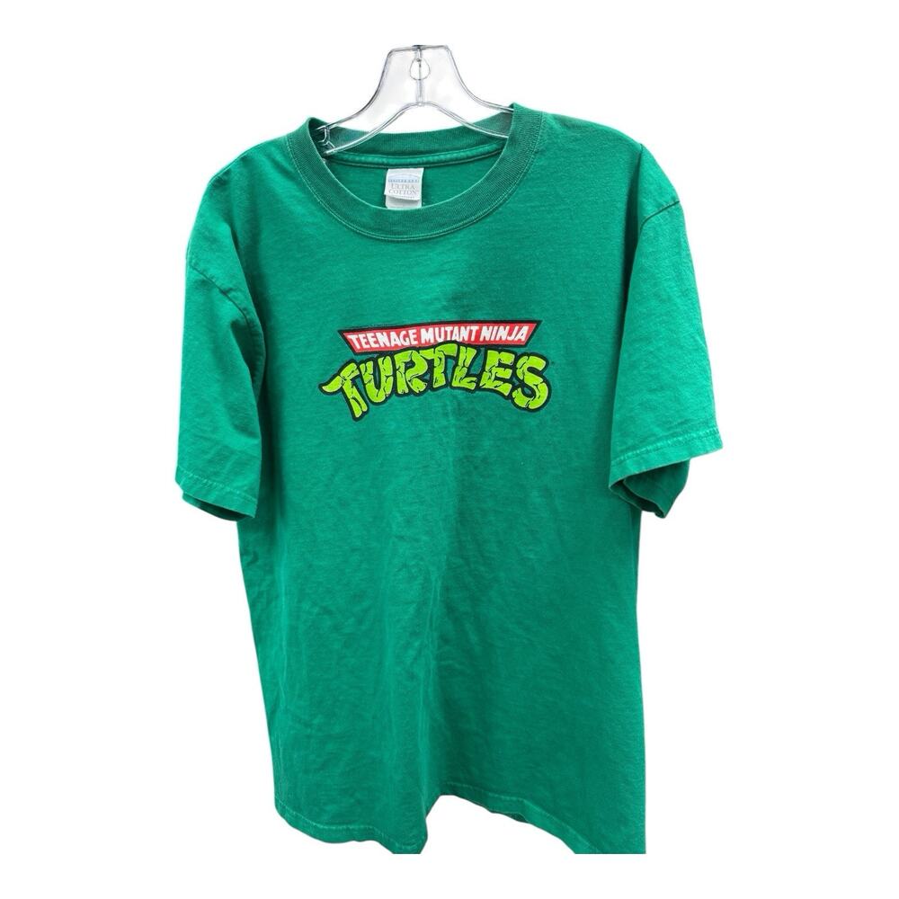 Vintage 2003 Mirage Studios Large Green T-Shirt Teenage Mutant Ninja Turtles